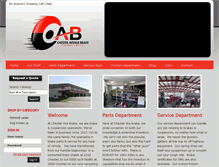 Tablet Screenshot of cabrake.com